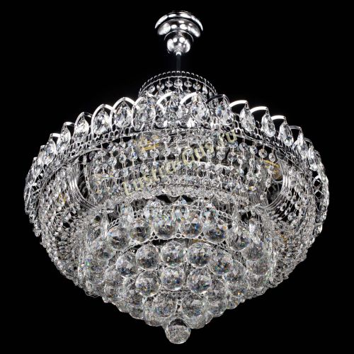 Люстра Кольцо Пирамида шар 40 подвесная в Сочи Гусь Хрустальный