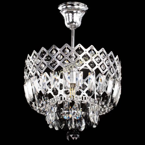 Люстра Корона №1 пластинка черная в Сочи Гусь Хрустальный