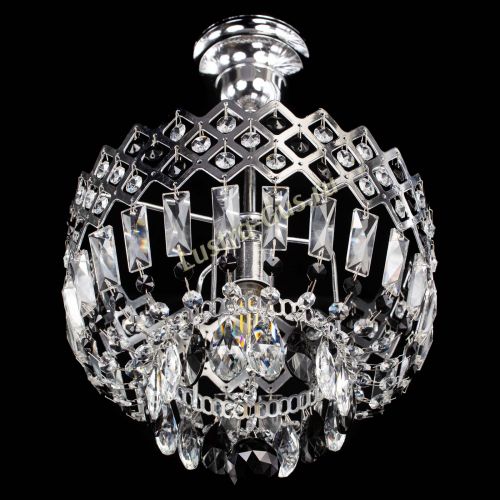 Люстра Корона №1 пластинка черная в Сочи Гусь Хрустальный