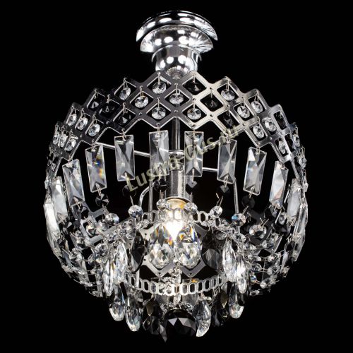Люстра Корона №1 пластинка черная в Сочи Гусь Хрустальный