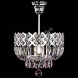 Люстра Корона №1 пластинка розовая в Сочи