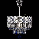 Люстра Корона №1 пластинка синяя в Сочи