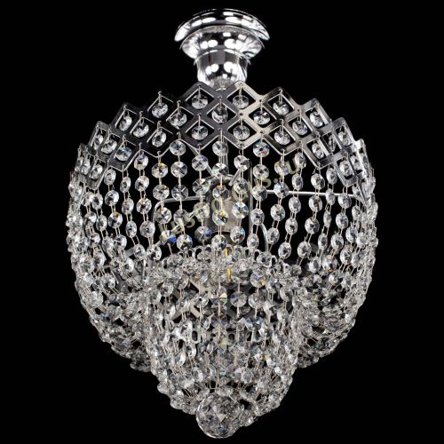 Люстра Корона №2 с подвесом в Сочи Гусь Хрустальный