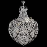 Люстра Корона №5 с подвесом Черная в Сочи