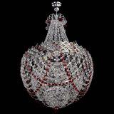 Люстра Корона №5 с подвесом Красная в Сочи Люстра Корона №5 с подвесом Красная в Сочи