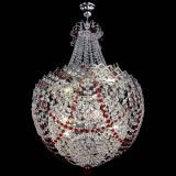 Люстра Корона №5 с подвесом Красная в Сочи Люстра Корона №5 с подвесом Красная в Сочи