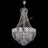 Люстра Корона №5 с подвесом Синяя в Сочи