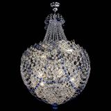 Люстра Корона №5 с подвесом Синяя в Сочи