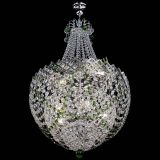 Люстра Корона №5 с подвесом Зеленая в Сочи