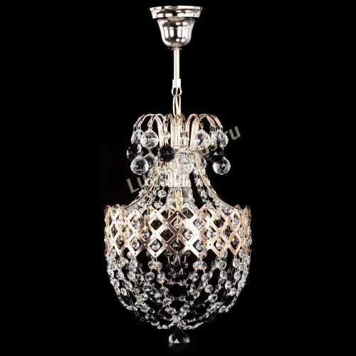 Люстра Корона №6 черная в Сочи Гусь Хрустальный