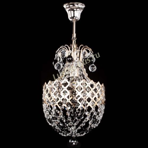 Люстра Корона №6 черная в Сочи Гусь Хрустальный