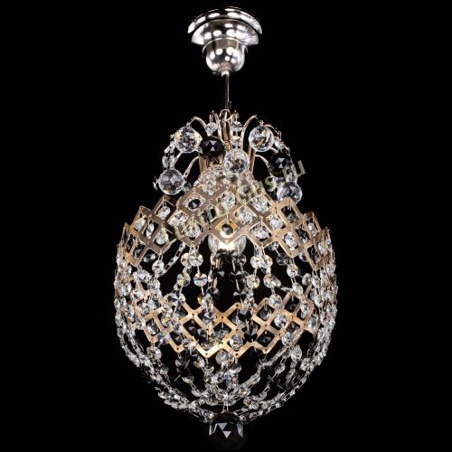 Люстра Корона №6 черная в Сочи Гусь Хрустальный