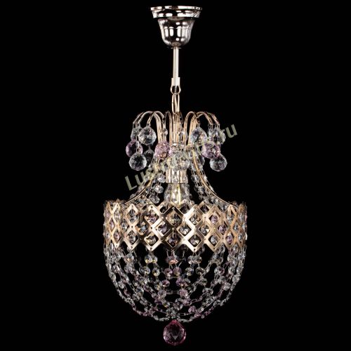 Люстра Корона №6 красная в Сочи Гусь Хрустальный