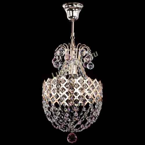 Люстра Корона №6 красная в Сочи Гусь Хрустальный