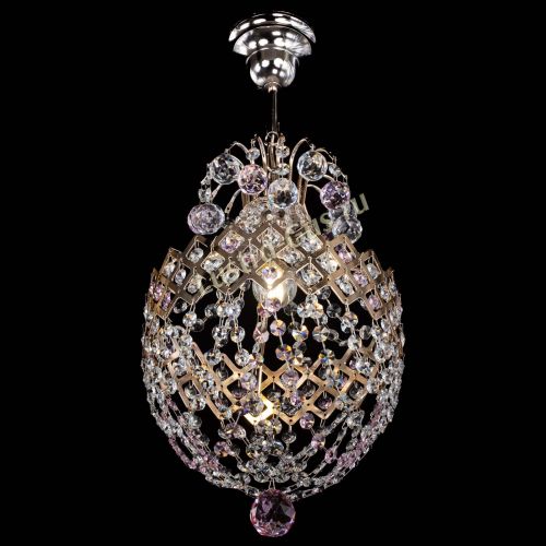 Люстра Корона №6 красная в Сочи Гусь Хрустальный