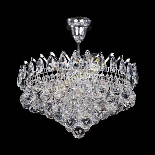 Люстра Корона Капель шар 3 лампы в Сочи Гусь Хрустальный