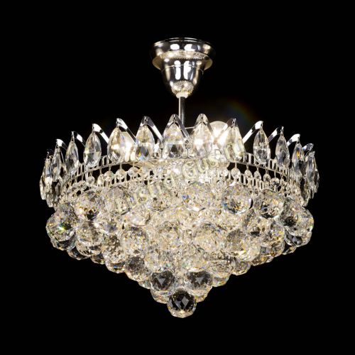 Люстра Корона Капель шар 3 лампы в Сочи Гусь Хрустальный