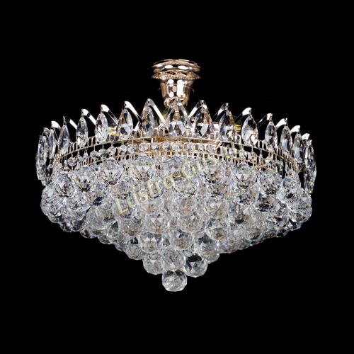 Люстра Корона Капель шар 5 ламп в Сочи Гусь Хрустальный