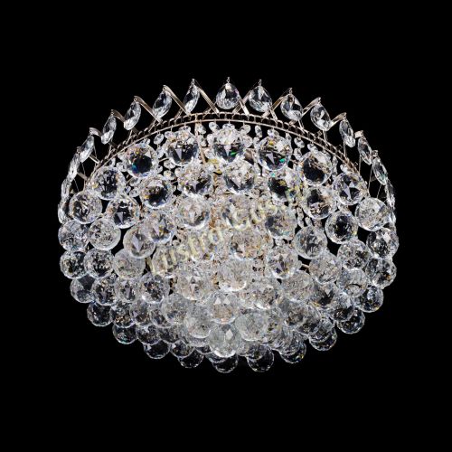 Люстра Корона Капель шар 5 ламп в Сочи Гусь Хрустальный