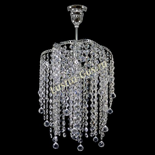 Люстра Космея №1 капель мини  в Сочи Гусь Хрустальный