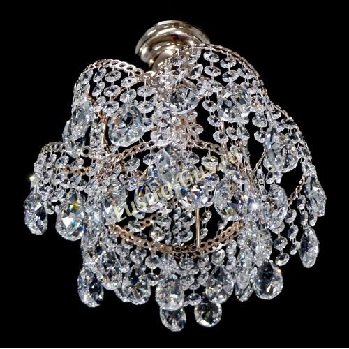 Люстра Космея №1 журавлик мини  в Сочи Гусь Хрустальный