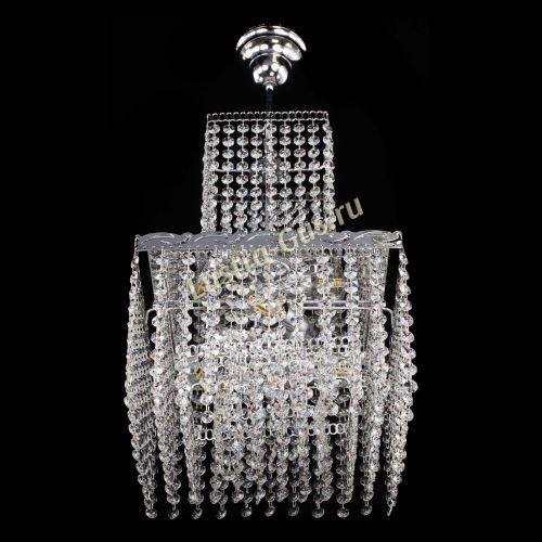 Люстра Квадрат №3 с подвесом в Сочи Гусь Хрустальный