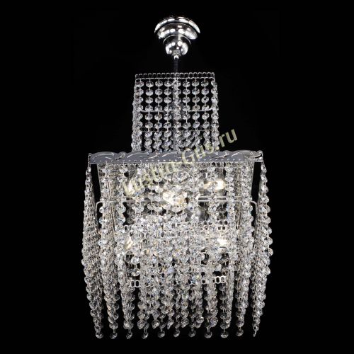 Люстра Квадрат №3 с подвесом в Сочи Гусь Хрустальный