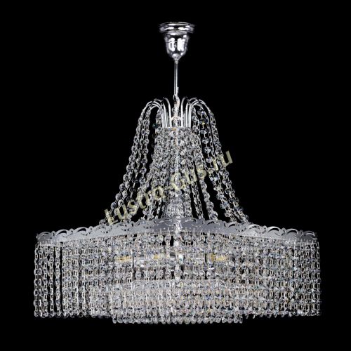 Люстра Квадрат Оптикон с подвесом в Сочи Гусь Хрустальный