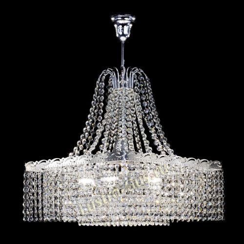 Люстра Квадрат Оптикон с подвесом в Сочи Гусь Хрустальный