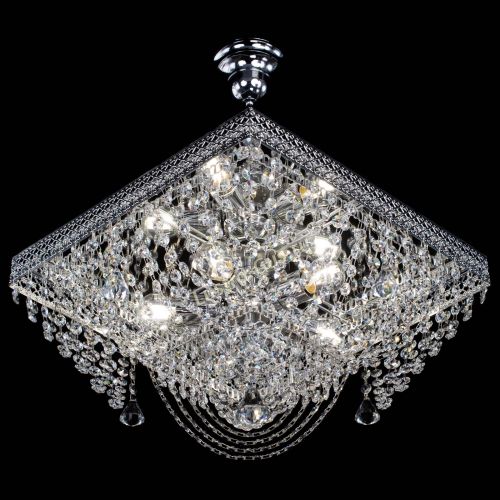 Люстра Квадрат Венеция №24 подвесная в Сочи Гусь Хрустальный