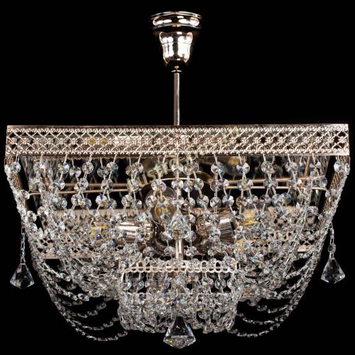 Люстра Квадрат Венеция №24 подвесная в Сочи Гусь Хрустальный