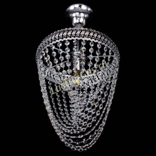 Люстра Лацио №1 Водоворот с подвесом в Сочи Гусь Хрустальный