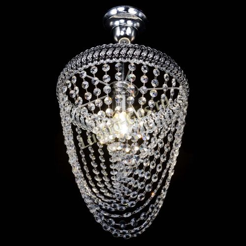 Люстра Лацио №1 Водоворот с подвесом в Сочи Гусь Хрустальный