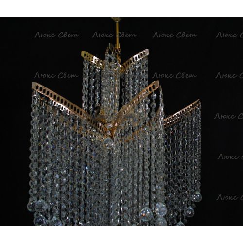 Люстра Лилия № 3 шар в Сочи Гусь Хрустальный