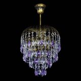 Люстра Лора №3 под бронзу фиолетовая в Сочи Люстра Лора №3 под бронзу фиолетовая в Сочи