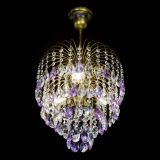 Люстра Лора №3 под бронзу фиолетовая в Сочи Люстра Лора №3 под бронзу фиолетовая в Сочи