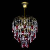 Люстра Лора №3 под бронзу красная в Сочи Люстра Лора №3 под бронзу красная в Сочи