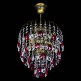 Люстра Лора №3 под бронзу красная в Сочи Люстра Лора №3 под бронзу красная в Сочи