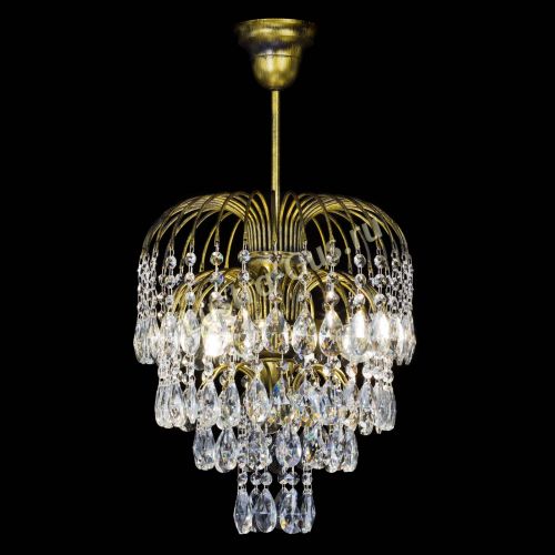 Люстра Лора №3 под бронзу в Сочи Гусь Хрустальный