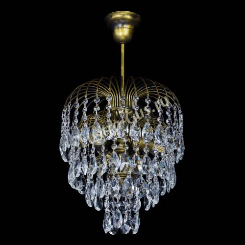 Люстра Лора №3 под бронзу в Сочи Гусь Хрустальный