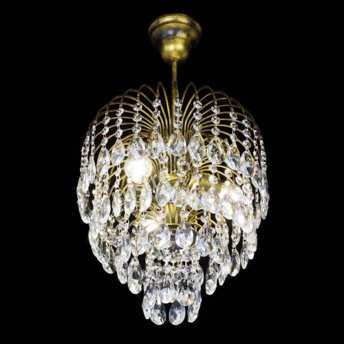 Люстра Лора №3 под бронзу в Сочи Гусь Хрустальный