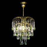 Люстра Лора №3 под бронзу зеленая в Сочи