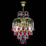 Люстра Лора №3 журавлик Красная под бронзу в Сочи