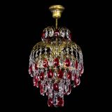 Люстра Лора №3 журавлик Красная под бронзу в Сочи