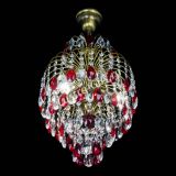 Люстра Лора №3 журавлик Красная под бронзу в Сочи