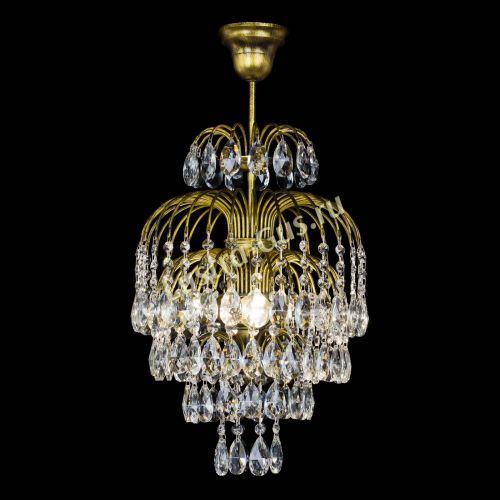 Люстра Лора №3 журавлик под бронзу в Сочи Гусь Хрустальный