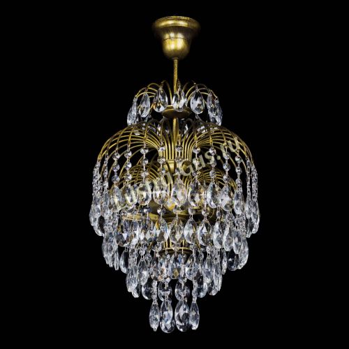 Люстра Лора №3 журавлик под бронзу в Сочи Гусь Хрустальный