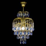 Люстра Лора №3 журавлик Синяя под бронзу в Сочи Люстра Лора №3 журавлик Синяя под бронзу в Сочи