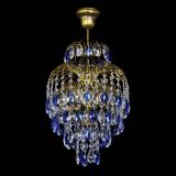 Люстра Лора №3 журавлик Синяя под бронзу в Сочи Люстра Лора №3 журавлик Синяя под бронзу в Сочи