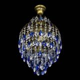 Люстра Лора №3 журавлик Синяя под бронзу в Сочи Люстра Лора №3 журавлик Синяя под бронзу в Сочи